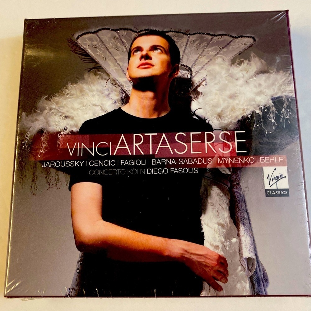 Cd - Leonardo Vinci: Artaserse (CD, Oct-2012, 3 Discs, Erato (USA))
